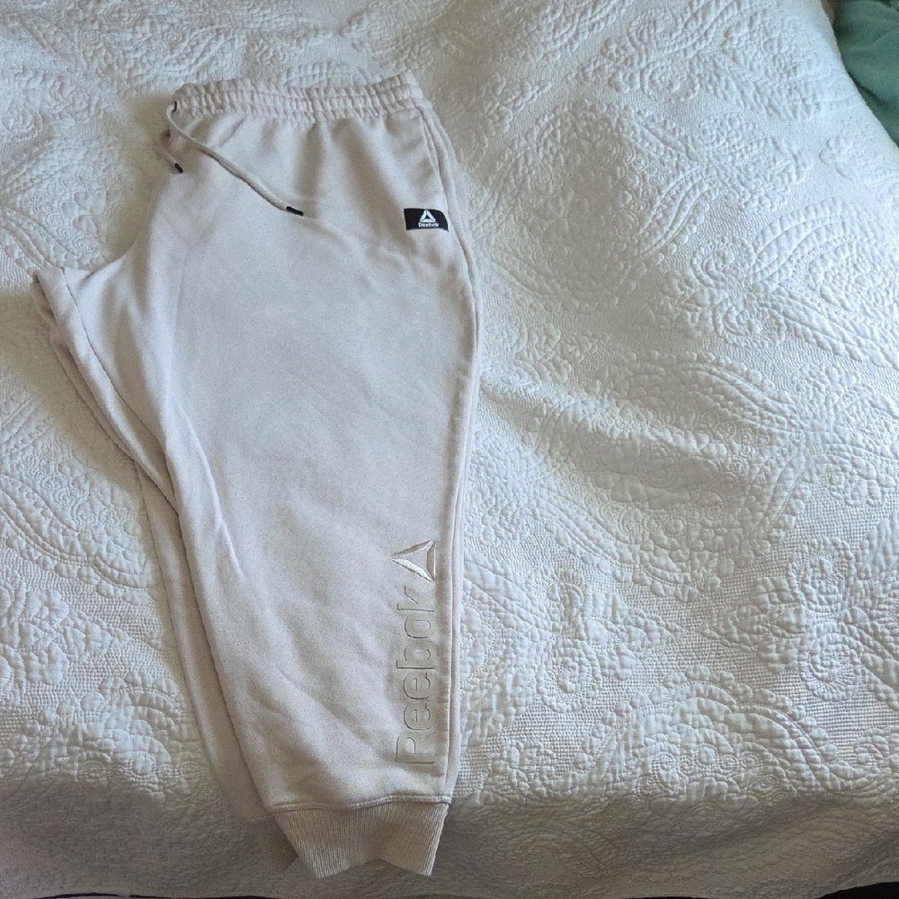 Reebok Off-White Sweatpants